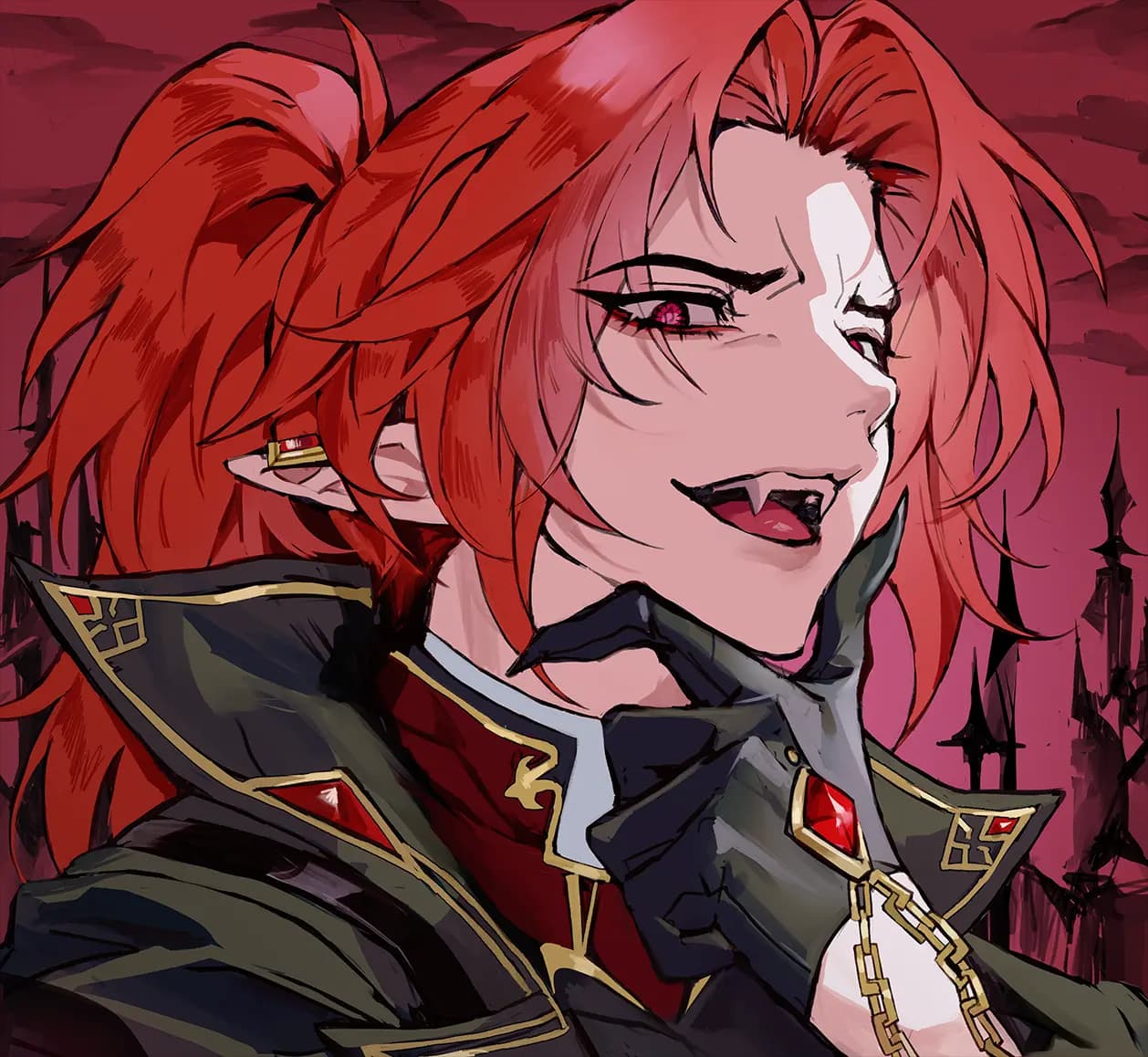 The Yan You Know — art of Yandere Husband by @nocnoc_draws